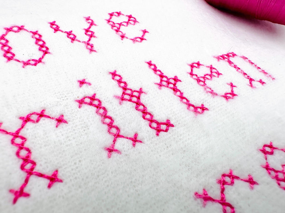 Cross Stitch Font Cristella – Instant Download | Artapli