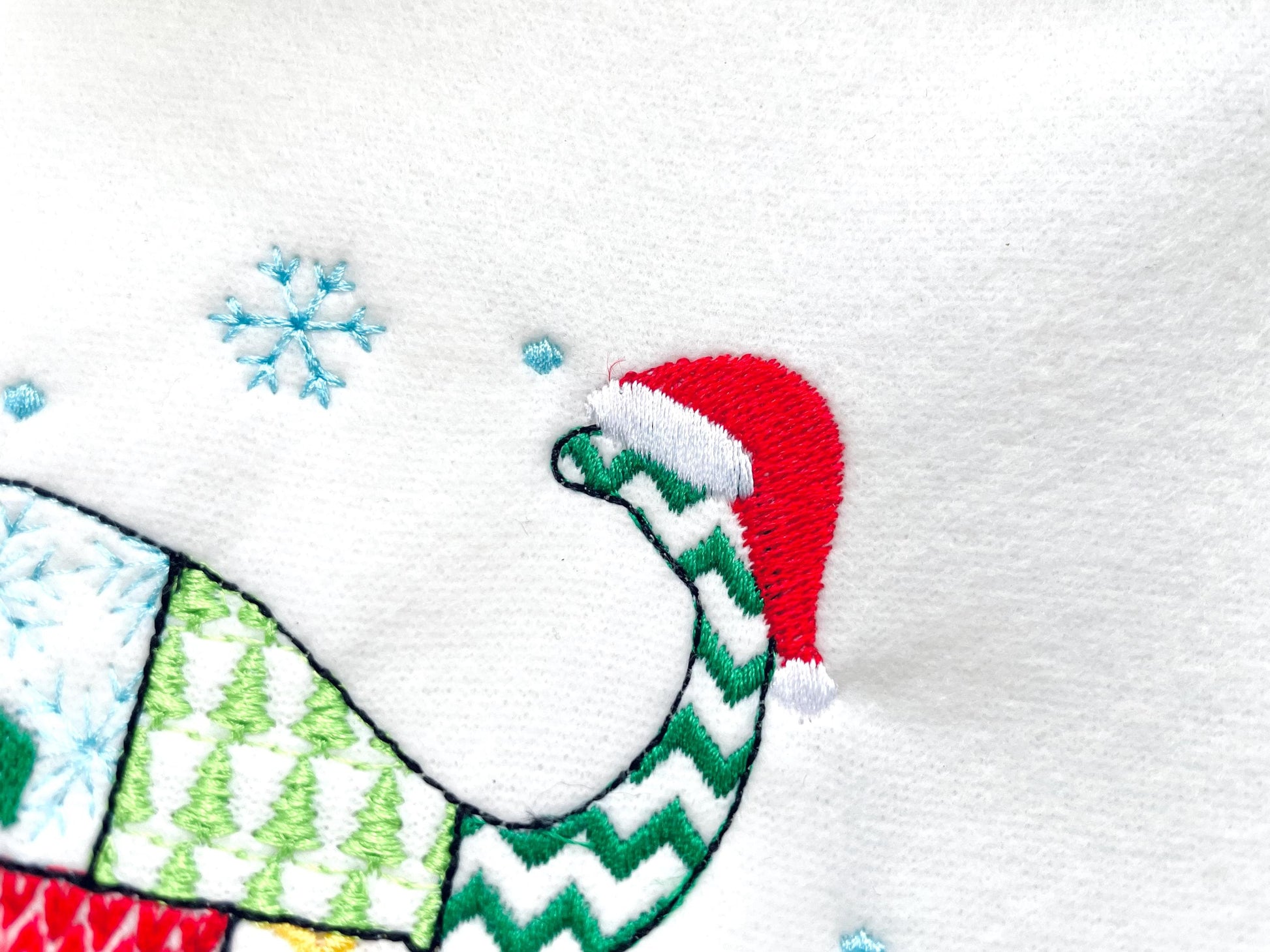 Christmas Apatosaurus Kiwi Jurassic Dinosaur Patchwork patterned silhouette outline kids machine embroidery designs