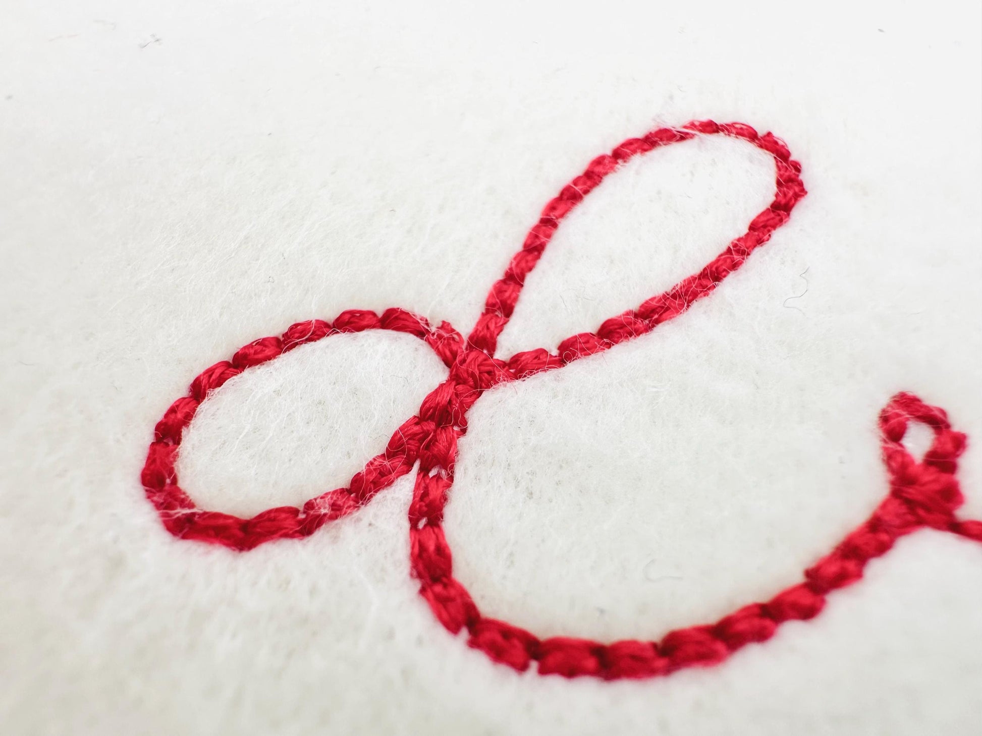 Handwritten script FONT Bunny Bean Alphabet Monogram bean stitch machine embroidery designs letters numbers assorted sizes 1 to 1.9 inch BX