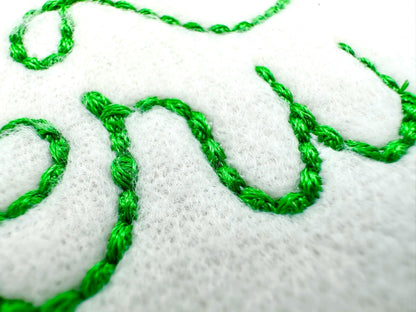 Hand stitch effect FONT Mocha machine embroidery designs handwritten script Alphabet