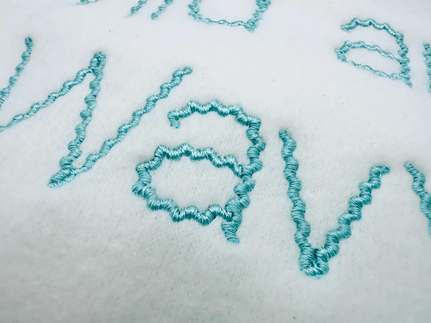 Wild and Wavy RicRac Font machine embroidery designs Block Monogram Alphabet