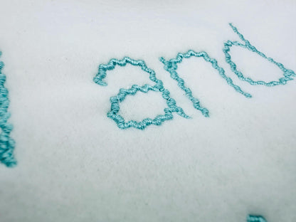 Wild and Wavy RicRac Font machine embroidery designs Block Monogram Alphabet