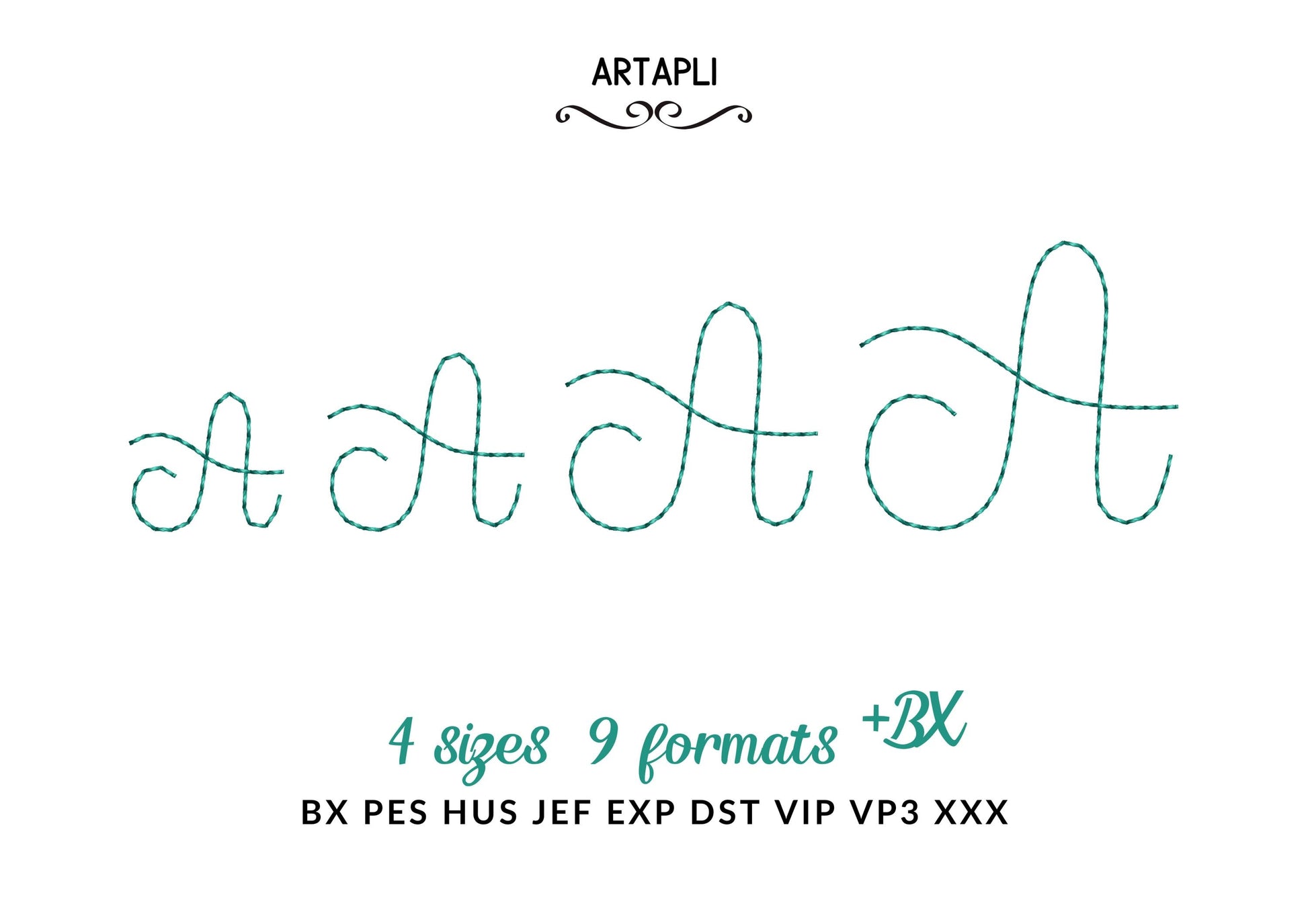 Handwritten Script Font Buddy Bean – Sizes 0.6" 0.8" 1" 1.3" 4" 5" BX Digital Font File | Artapli