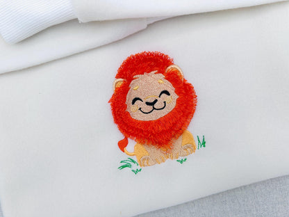Fringed Fluffy Baby Lion