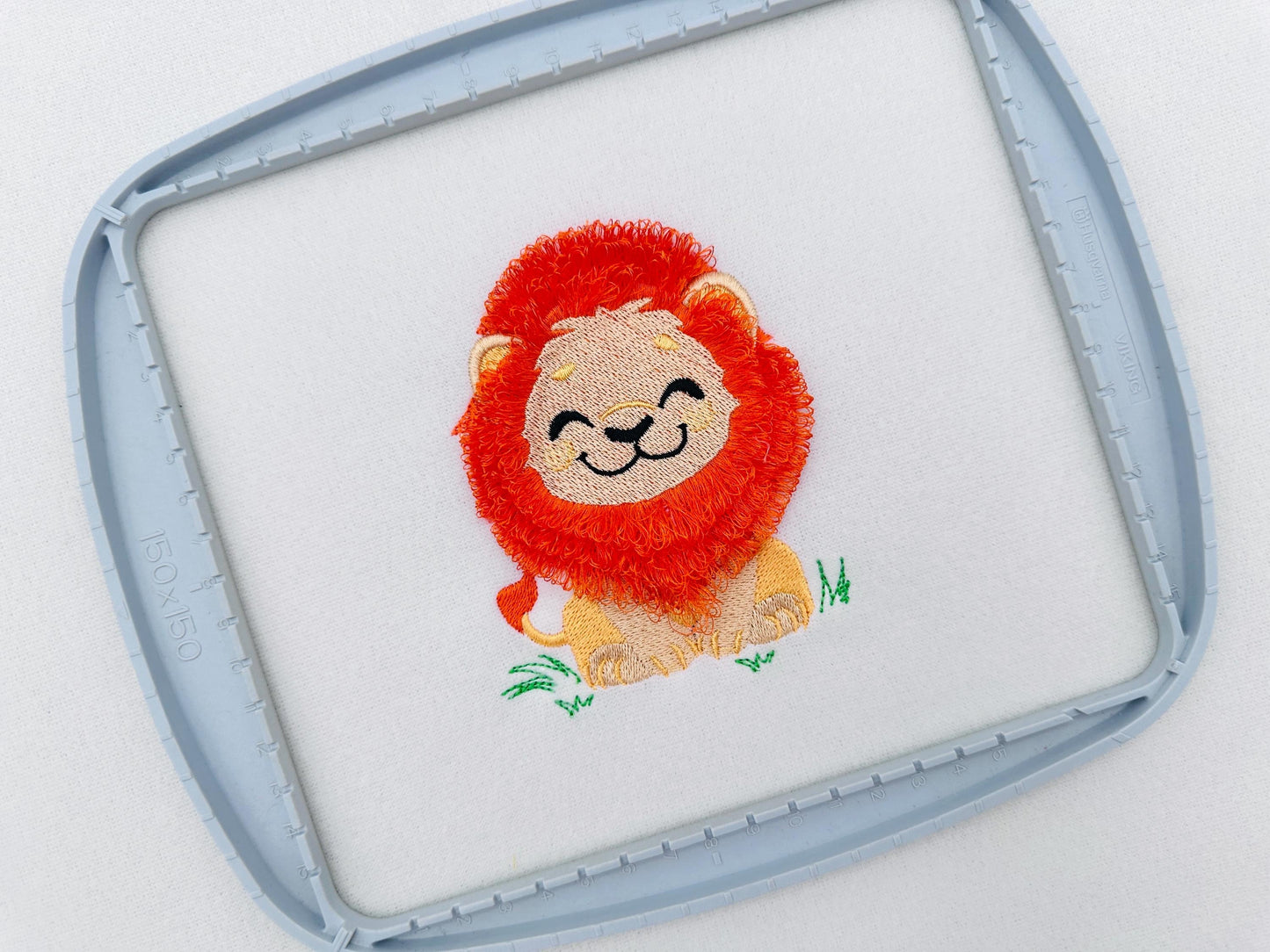 Fringed Fluffy Baby Lion