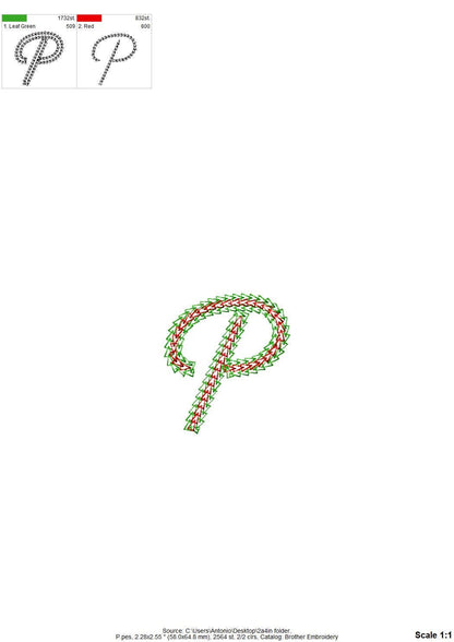 2 Color Chain Stitch FONT Chain Grace Alphabet Monogram machine embroidery designs handwritten script letters BX