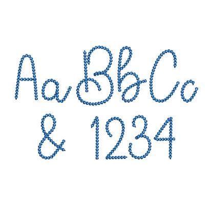 Bold Chain Font Barley