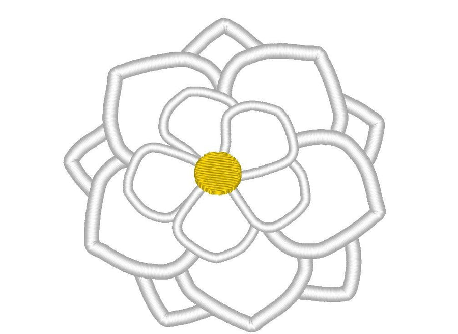 Magnolia Flower Applique - image 1