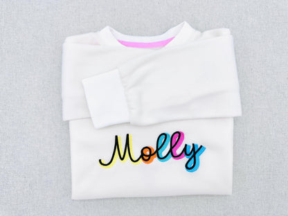 Handwritten Bouncy Shadow Font