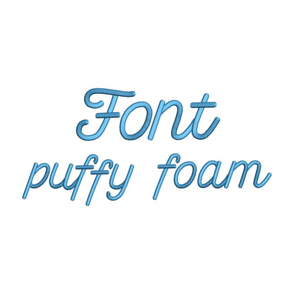 Puffy Foam Font Bold