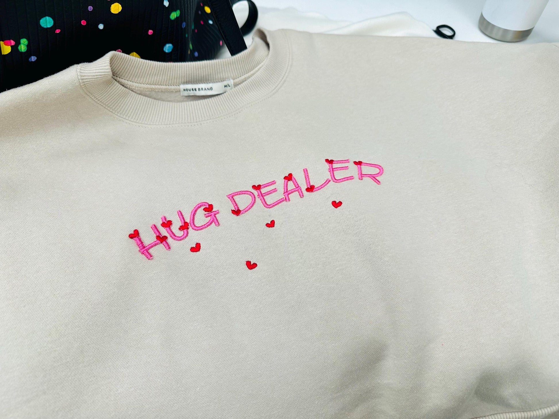 Hearts Font satin stitch line Alphabet Monogram machine embroidery designs handwritten Valentine Heart letters mini sizes 0.7 up to 1.3 inch