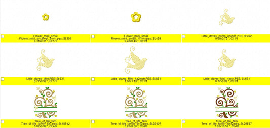 Split Family Tree and Mini Font – Instant Download | Artapli