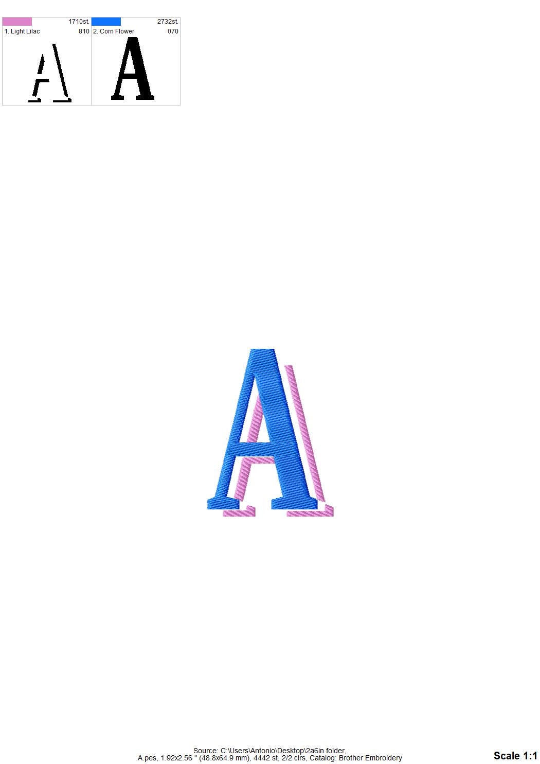 Tiny Shadow Collegiate Font