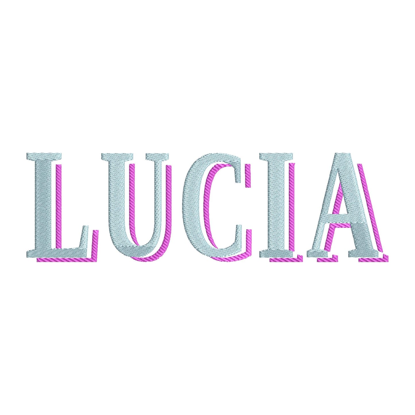 Tiny Shadow Collegiate Font
