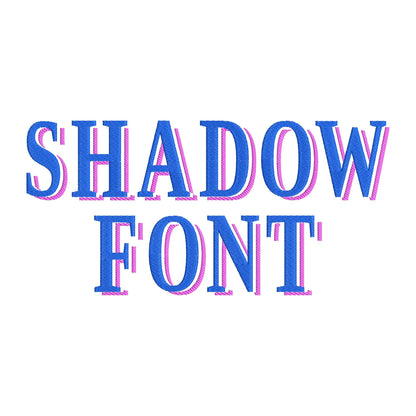 Tiny Shadow Collegiate Font