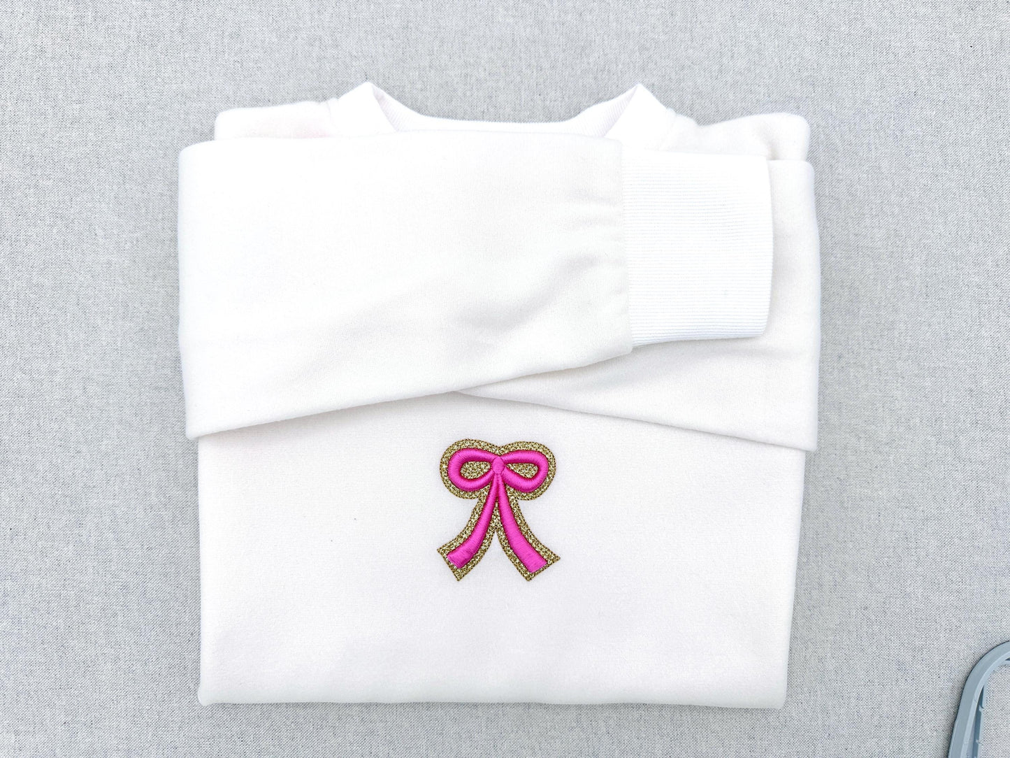 HTV glitter vinyl and puffy foam Bow machine embroidery designs 3d raised kids girls monogram accent add-on mini sizes 1.3 up to 3.5 inch