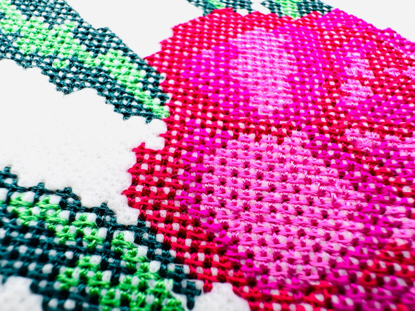 Cross Stitch Rose Peony