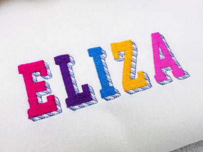 Block Striped Shadow Font