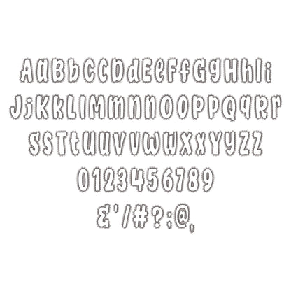 Lace Edge FONT raggedy edge applique Alphabet Monogram vintage style girls letters machine embroidery designs