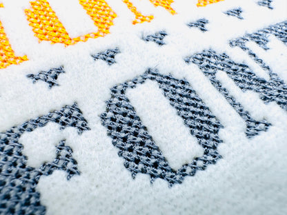 Cross Stitch Font Sweet Home – Sizes 0.7" 0.9" 1" 1.2" 4" BX Digital Font File | Artapli