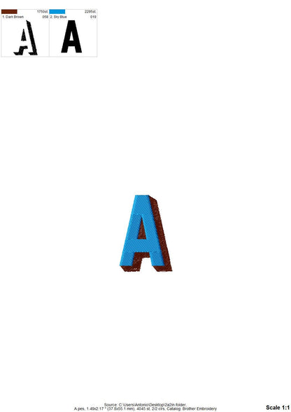 Bold Block Shadow Font