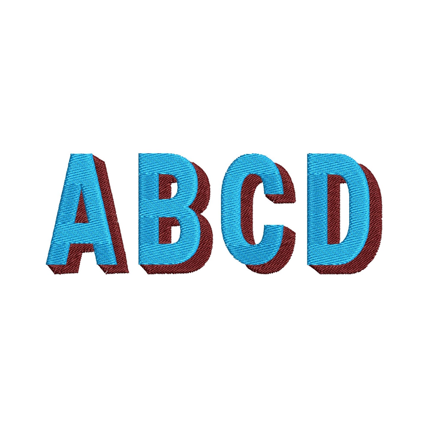 Bold Block Shadow Font