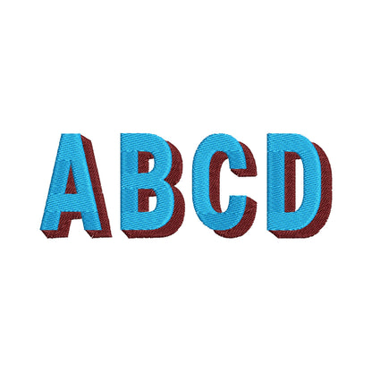 Bold Block Shadow Font