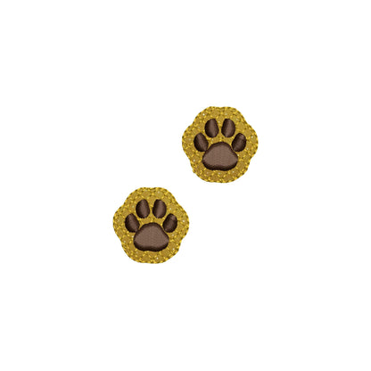 Dog Puppy Paw HTV Glitter