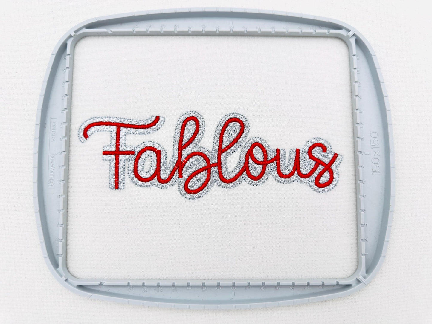 HTV Glitter Vinyl Font Glow – Bx embroidery pattern by Artapli