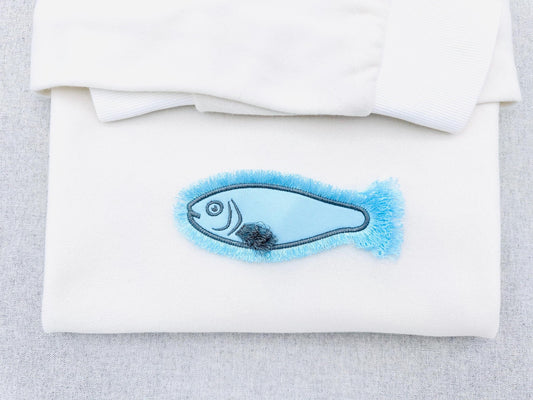 Fluffy Fringed Fish – Instant Download | Artapli