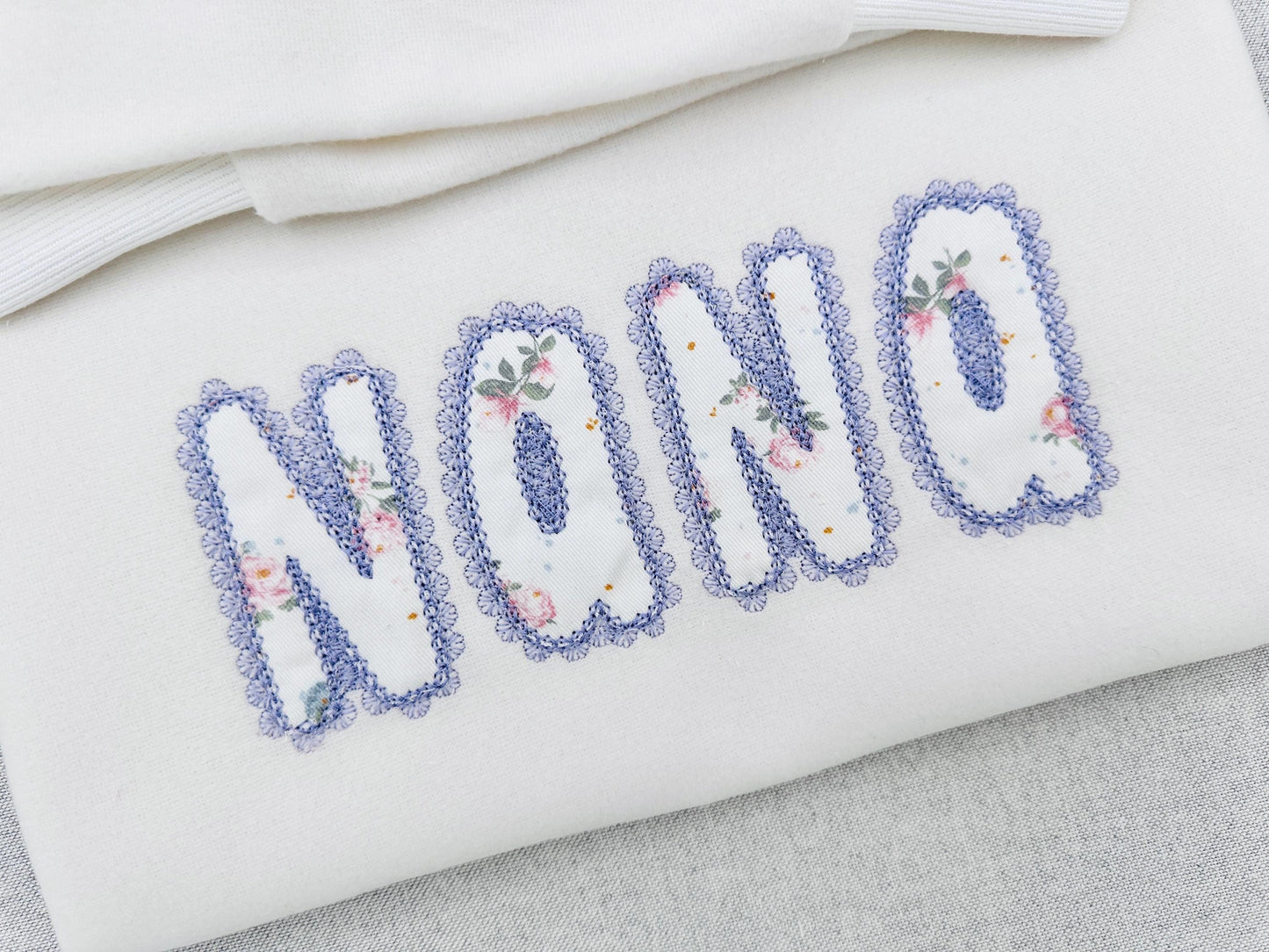 Lace Edge applique Alphabet Font lace trim effect letters, Monogram kids girls machine embroidery designs