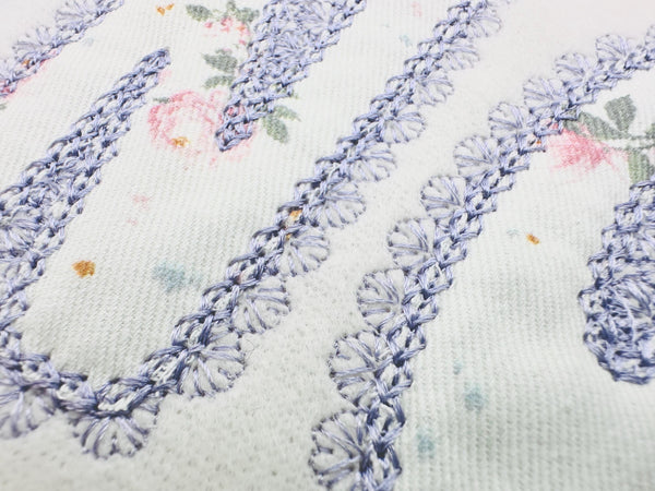 Lace Edge Applique Font Nana