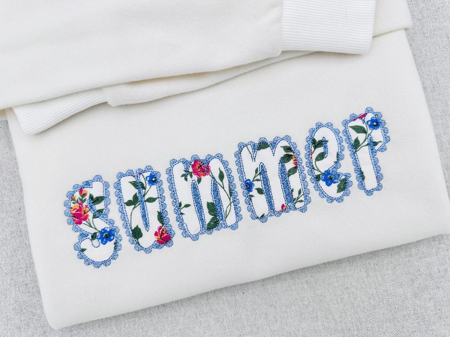 Lace Edge FONT raggedy edge applique Alphabet Monogram vintage style girls letters machine embroidery designs