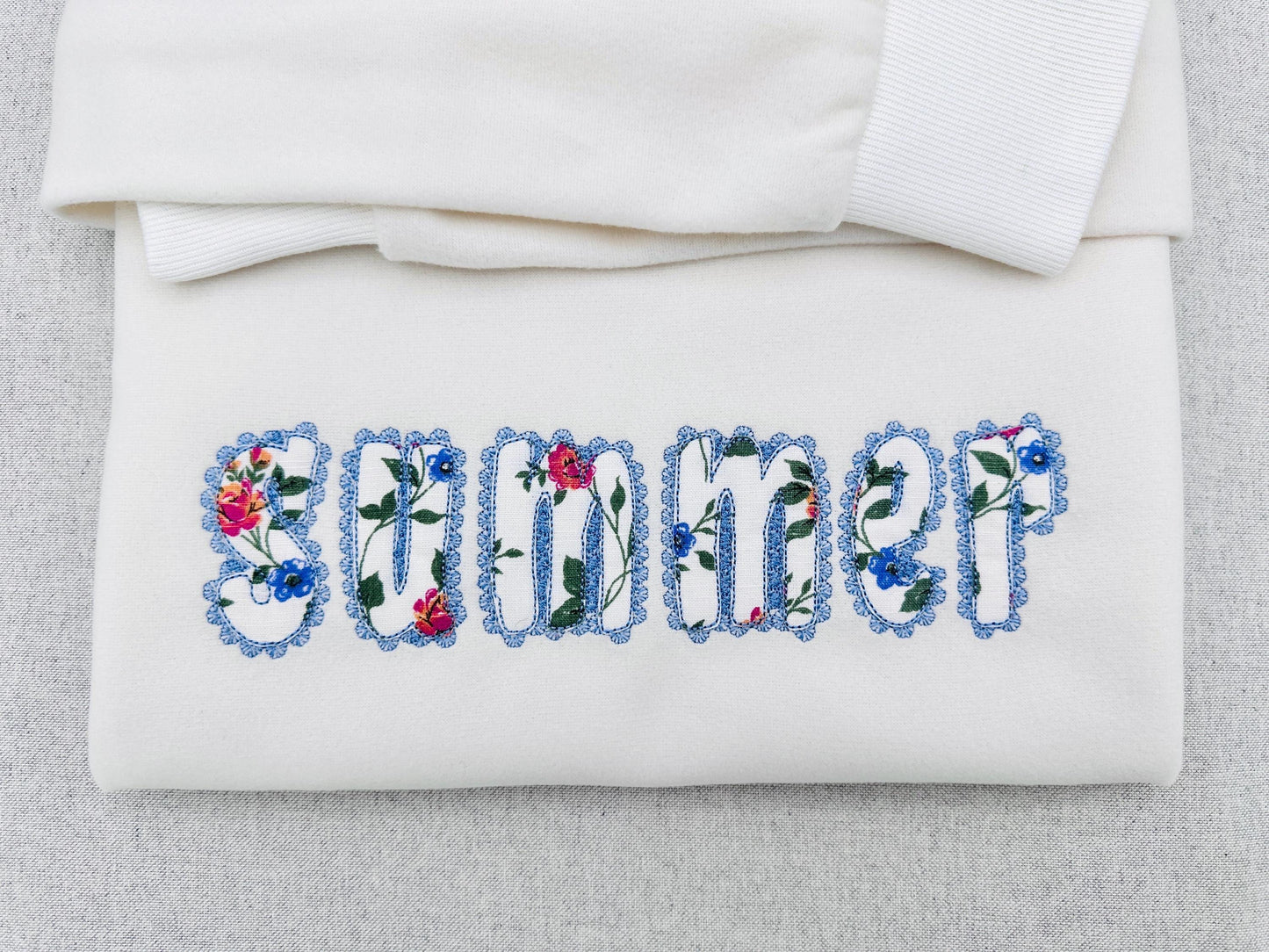 Lace Edge FONT raggedy edge applique Alphabet Monogram vintage style girls letters machine embroidery designs