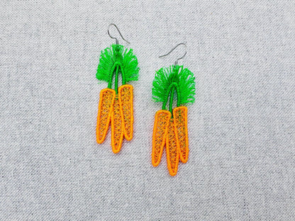 Three Easter Carrots FSL – Charm machine embroidery design by Artapli