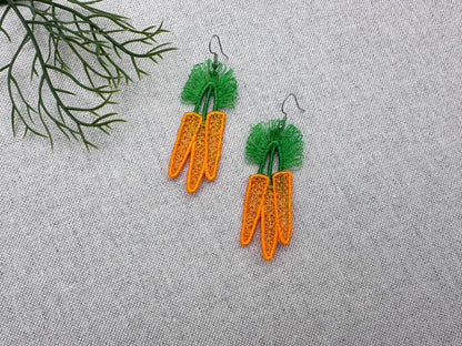 Three Easter Carrots FSL – Fringe digital embroidery pattern by Artapli