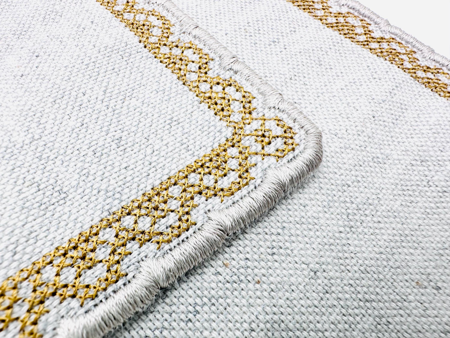 Cross Stitch Napkin Coaster ITH – In-the-Hoop embroidery design instant download by Artapli