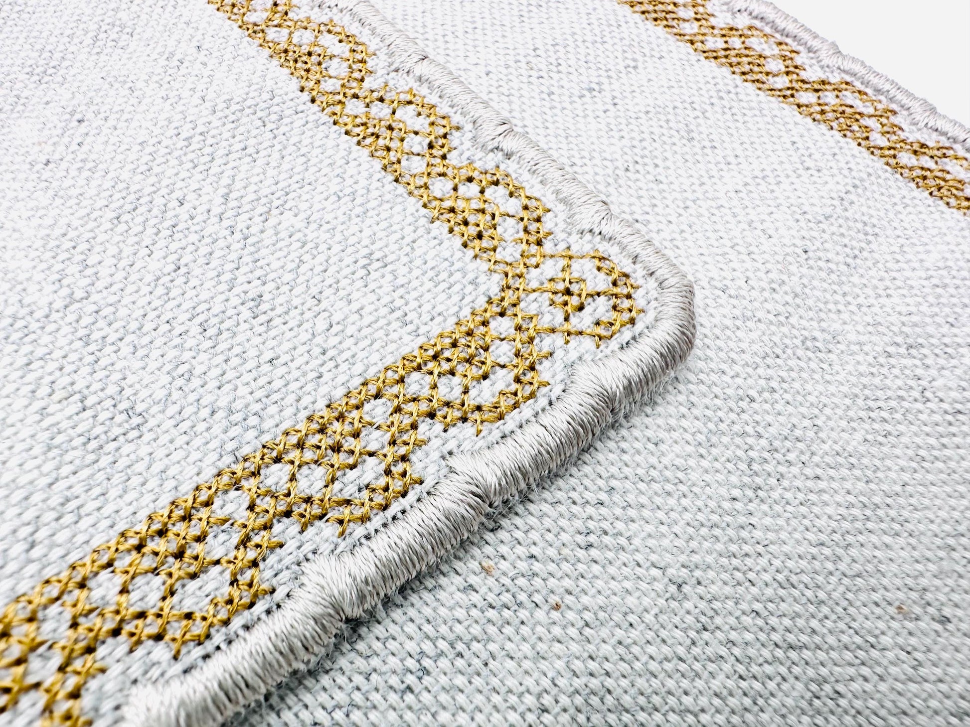 Cross Stitch Napkin Coaster ITH – In-the-Hoop embroidery design instant download by Artapli