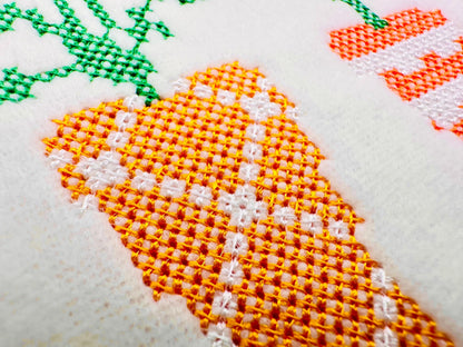 Cross Stitch Decorative Carrot Trio – Farm embroidery pattern by Artapli