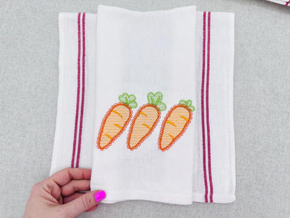 Lace Carrot Vegetable Trio – Instant Download | Artapli