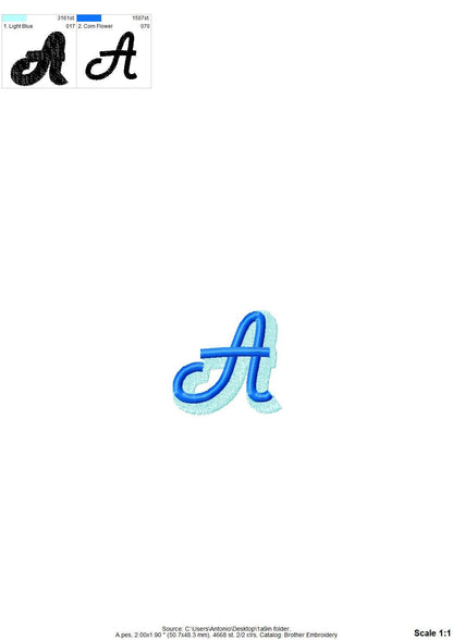 Script Soft Shadow Font