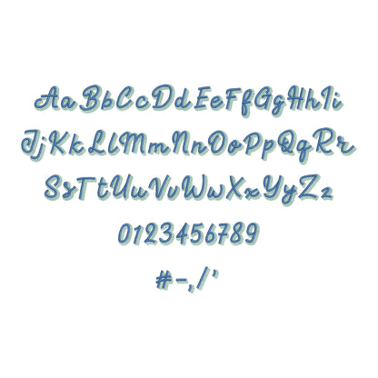 Script Soft Shadow Font