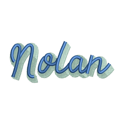 Script Soft Shadow Font