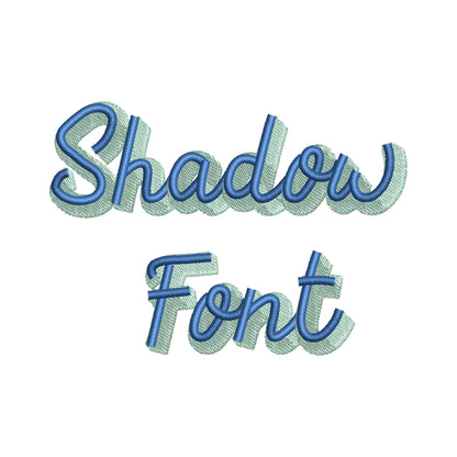Script Soft Shadow Font