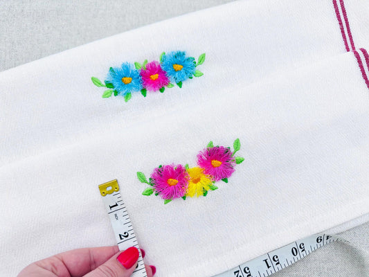 Mini Floral Border Set of 2