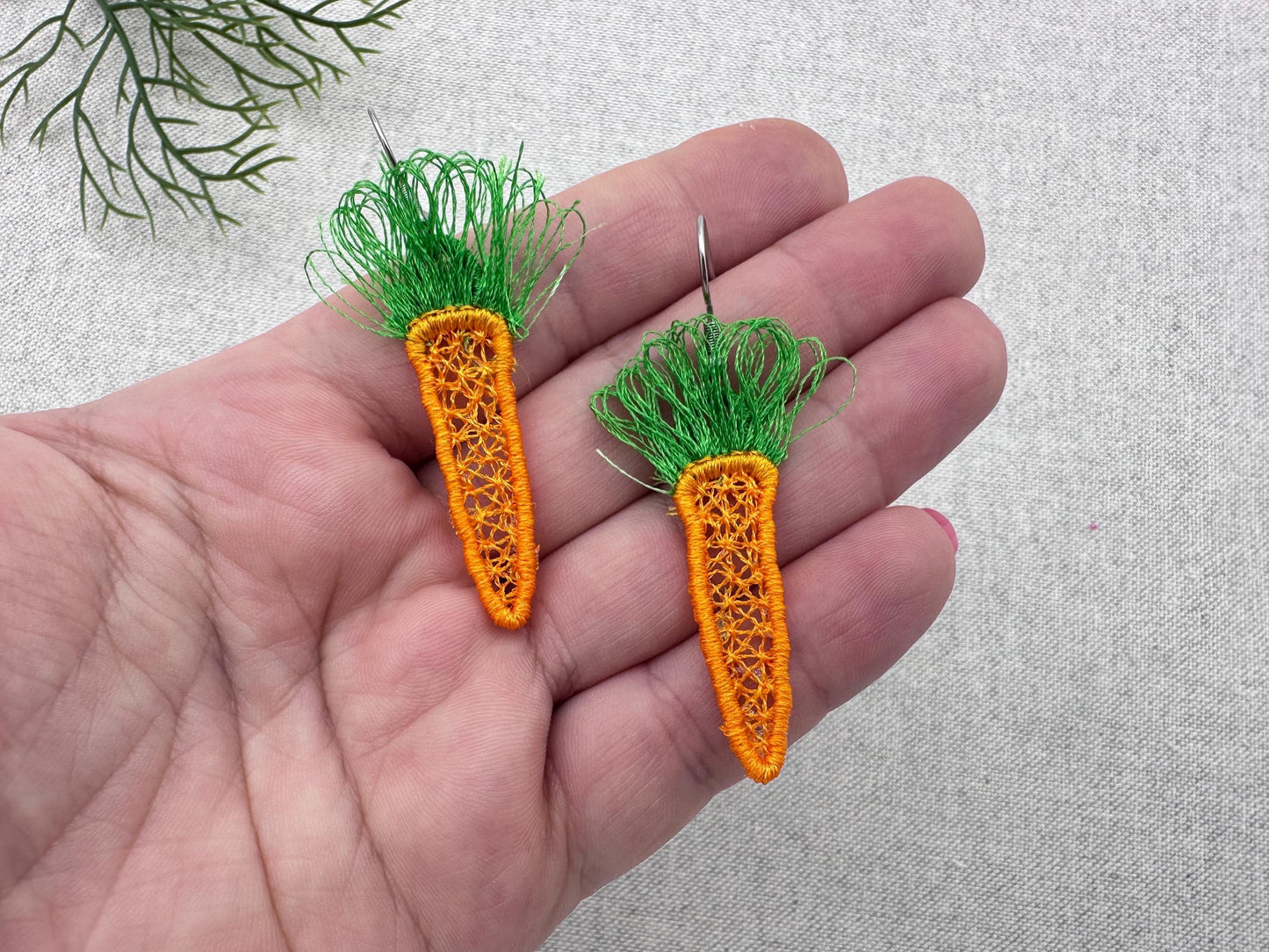 Easter Carrot Earrings FSL – Instant Download | Artapli