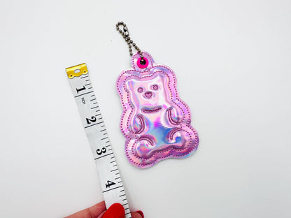 Puffy Jelly Bear Keychain ITH – Sizes 3.5" 4" 5" 7" BX Digital Font File | Artapli