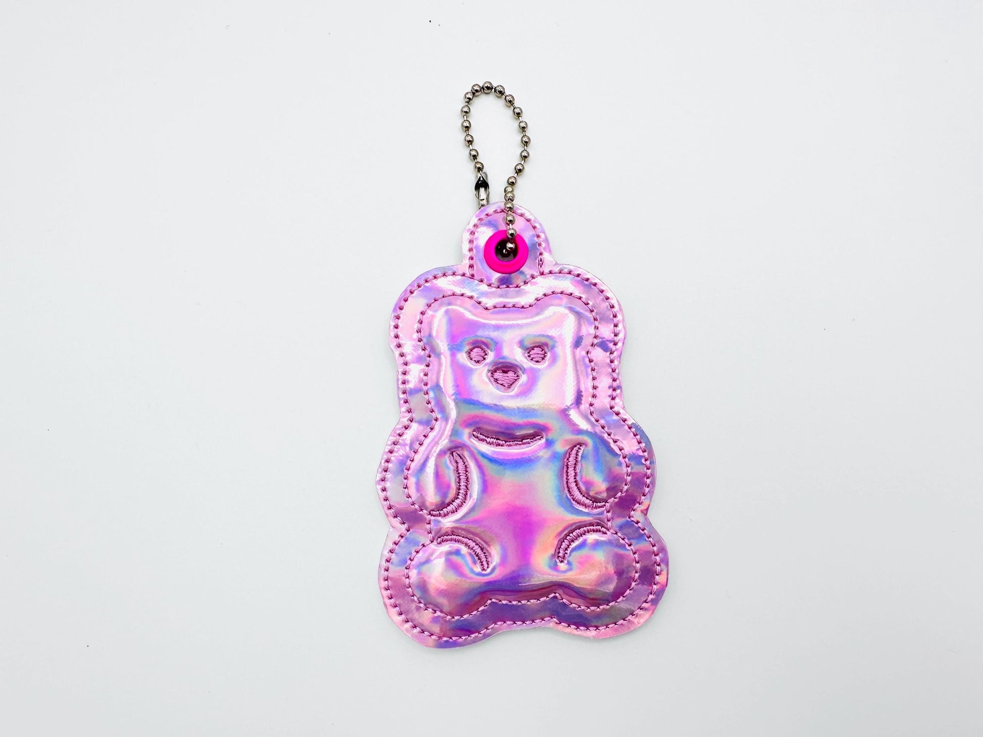 Puffy Jelly Bear Keychain ITH – Embroidery Font 3.5" 4" 5" 7" | BX PES DST JEF | Artapli