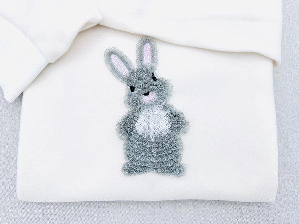 Fringed Fluffy Easter Bunny fringe