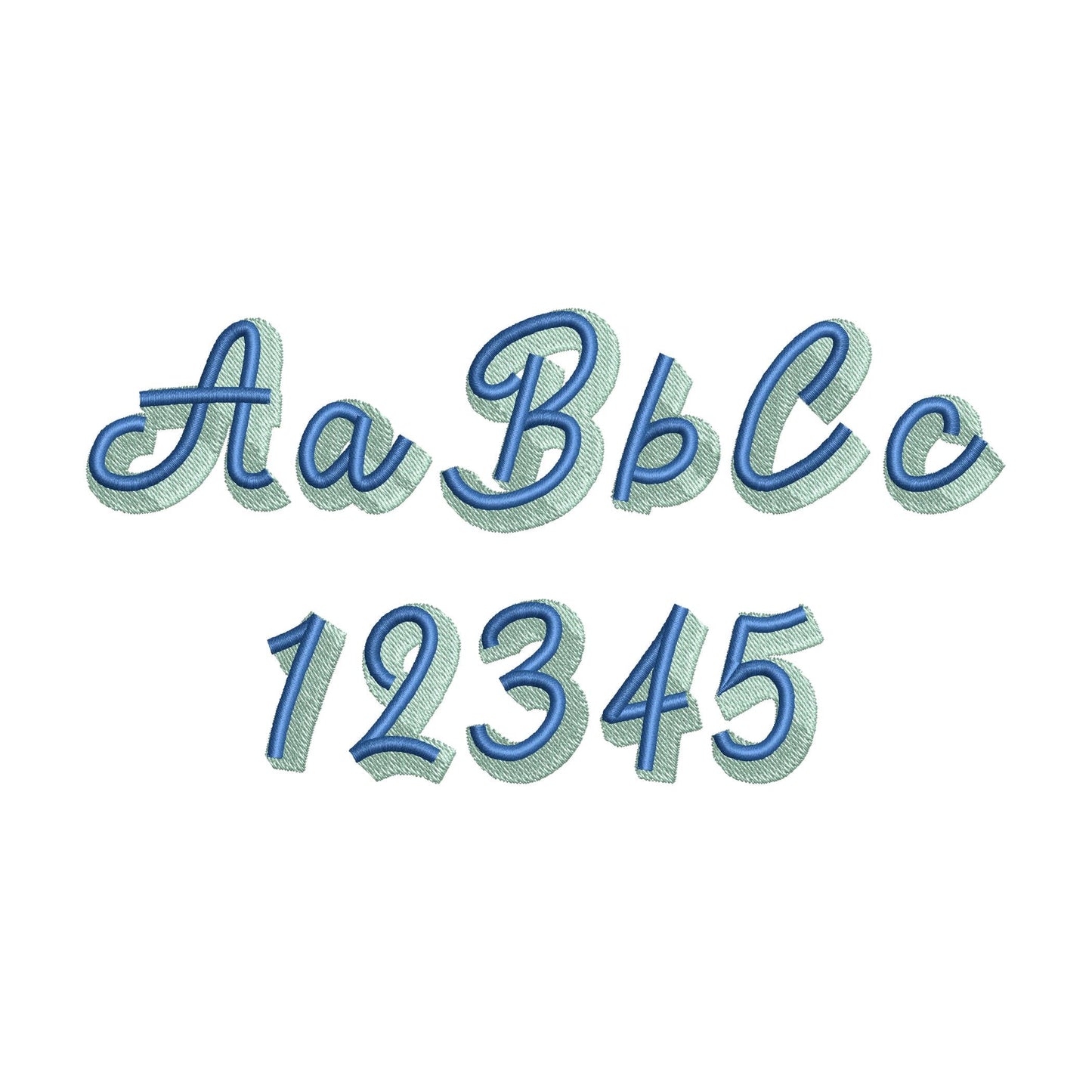 Script Soft Shadow Font